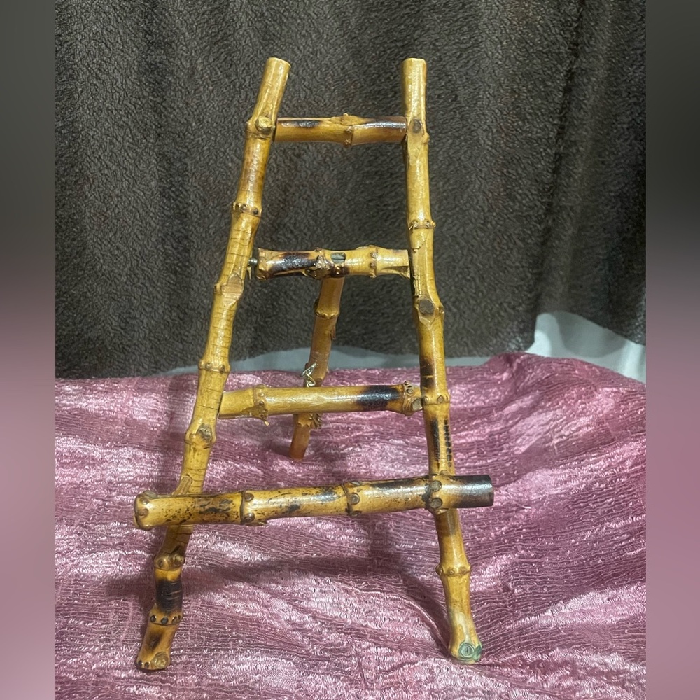 art/print easel bamboo